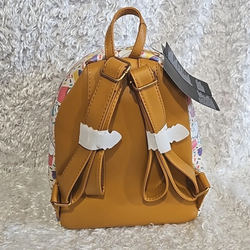 Loungefly Baymax cupcake mini backpack and makeup bag